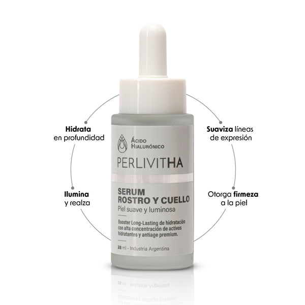 Sérum Ácido Hialurónico | Rostro & Cuello Luminoso